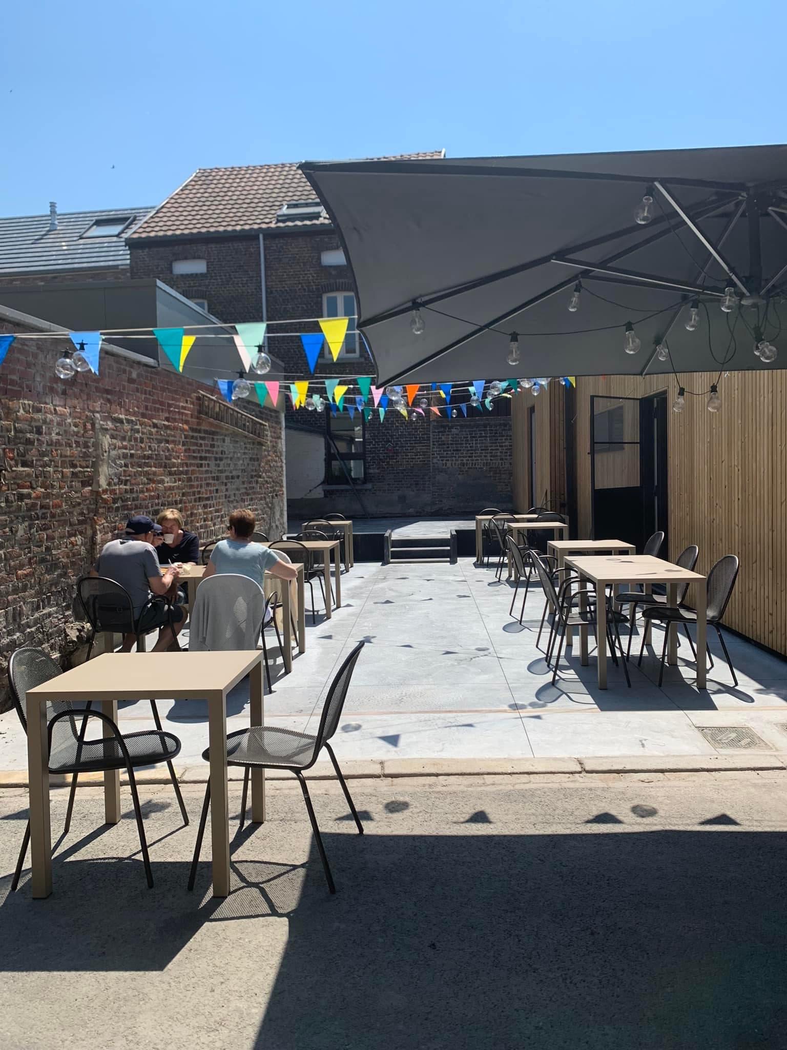 Interieur van restaurant De Cleyne Taefel